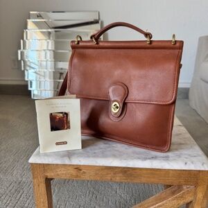 Vintage Coach Leather Willis Bag Purse